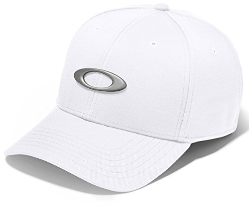 Oakley Men's Tincan Cap Hat, White/Grey, L-XL UK