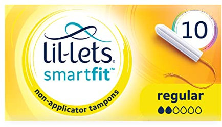 Lil-lets Non-Applicator Tampons Regular Absorbancy - 10 Tampons