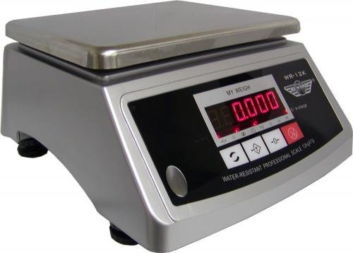 PROMOTION : Balance de cuisine professionnelle inox et étanche avec double affichage - 12kg x 1g - indice IP64 Balance PRO