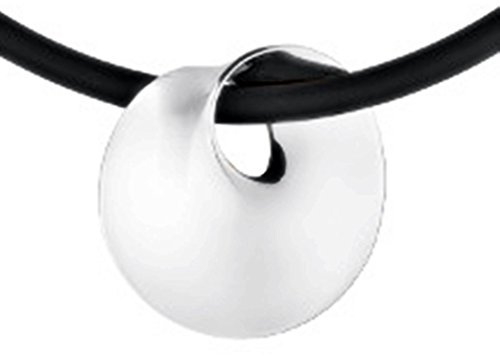 Möbius Design Magnet Edelstahl Kettenanhänger Möbiusschleife Energetix 4you 666 - handgearbeitete Unikate inkl Kette