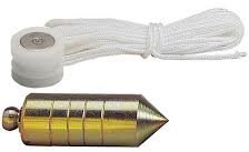 Acha 55121d – Fil à plomb magnétique en acier zingué + Noyer avec manche métallique (10)