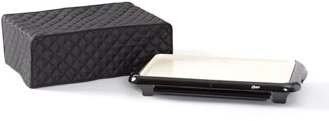 Covermates Electric Griddle Cover, 20W x 14D x 7H, Black