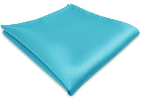 TigerTie Einstecktuch in einfarbig unicolor - Kavalierstuch in 30 x 30 cm