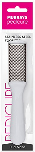 Murrays Manicure Stainless-Steel Foot File, 17.5/3 cm