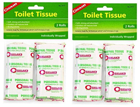 Coghlan ('s 9177 Toilet Tissue – 4 Pack