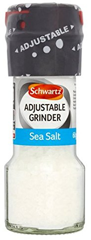 Schwartz Moulin à sel réglable 60 g