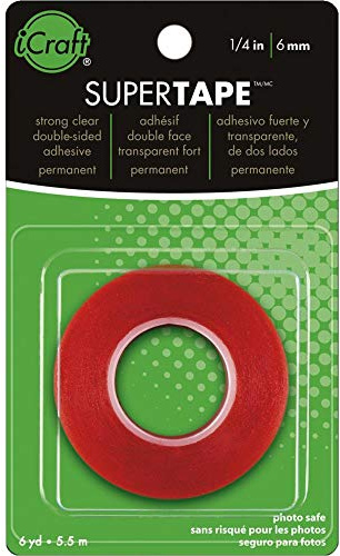Thermoweb Super Tape Double-Sided, 1/4-Inch-by-6-Yards