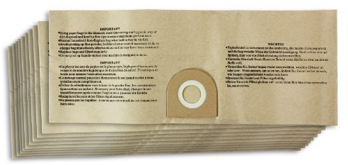 SPARES2GO Wet & Dry Dust Bags for Vax Vacuum Cleaners (10 Pack)