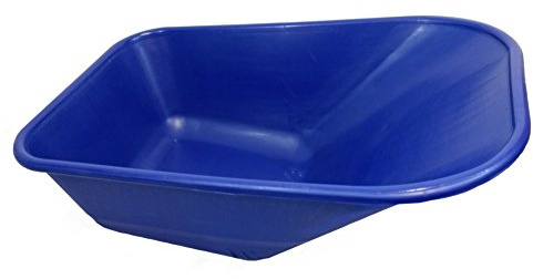 KetoPlastics WHEEL BARROW BLUE REPLACEMENT PLASTIC BODY 110 LITRE/NO HOLES MADE IN UK