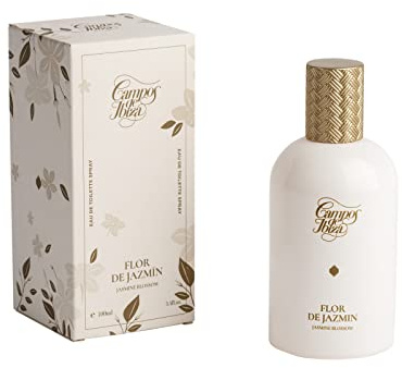 PERFUME Para Mujer CAMPOS DE IBIZA-Colonia Elaborada Con Esencia De Bergamota, Jazmín, Musk Blanco. Una Eau De Toilette Refinada, Cálida - Con Estuche Regalo Spray (100 ml)