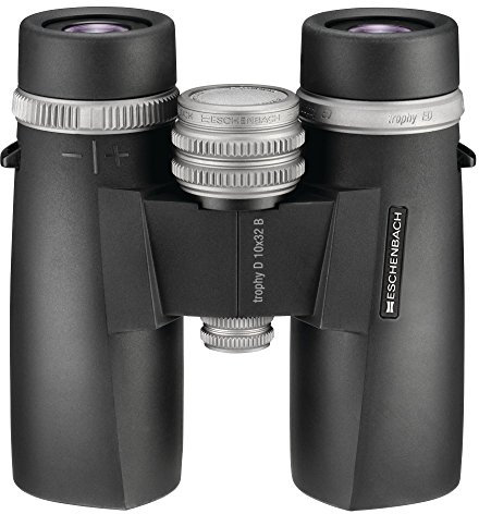 Eschenbach Optik Fernglas Trophy D 10x32 ED - Robustes Weitwinkel Fernglas mit dielektrischer Verspiegelung- Ideal für Vogelbeobachtung, Wildbeobachtung, Wanderung in der Natur oder bei Dämmerung