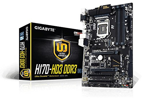 Gigabyte GA-H170-HD3 DDR3 Carte mère Intel ATX Socket 1151