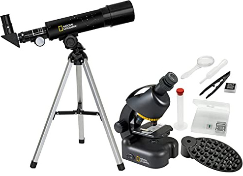 National Geographic - Kit Telescopio 50/360 + microscopio 300x - 1200x