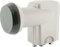SCHWAIGER SPS6544H 531 Quad LNB Low Noise Blockconverter digital hitzebeständig LNB-Kappe Satellitenschüssel-Zubehör Direktanschluss Wetterschutz hellgrau