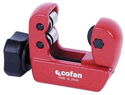 Cofan Cortatubos Mini Zamak | Dos Medidas de Diámetro | Sistema ICS (Instant change system)