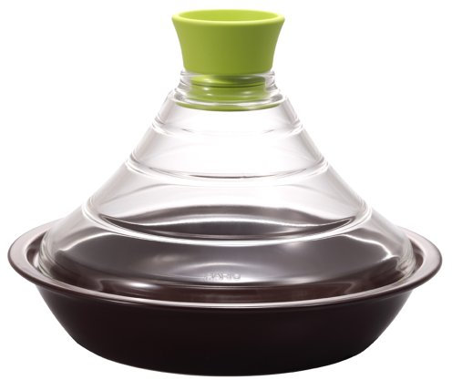 Hario lid tagine pot green TN-200GP of glass (japan import)
