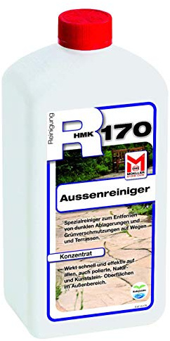 Moeller Stone Care - HMK R170 Aussenreiniger - 5 Liter - Spezialreiniger (Konzentrat) für Natur- und Kunststein-Oberflächen, Wegen- und Terrassen