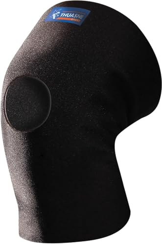 Thuasne Sport - Genouillère Ouverte - Genou Instable ou Douloureux - Limitation de Déperdition de Chaleur* - Indice de Maintien 1/3 - Dispositif Médical CE - Taille L