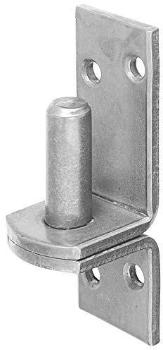 Alberts 318222 Kloben auf Platte | in den Ausführungen mit DI oder DII-Haken | Edelstahl | Dornmaß Ø16 mm | Platte 115 x 40 mm