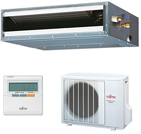 Equipo de aire acondicionado modelo 2013 con bomba frío/calor, bajo nivel sonoro. Equipo inverter. Calidad/precio excepcional. Fujitsu Conductos