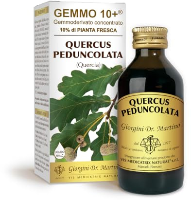 Dr. Giorgini Integratore Alimentare, Quercia Peduncolata Gemmoderivato Concentrato Liquido Analcoolico - 100 ml