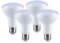 LEDLUX 4 Stück LED Lampe E27 R80 Reflektor Spotlight Spot 9W 220V (3000k)