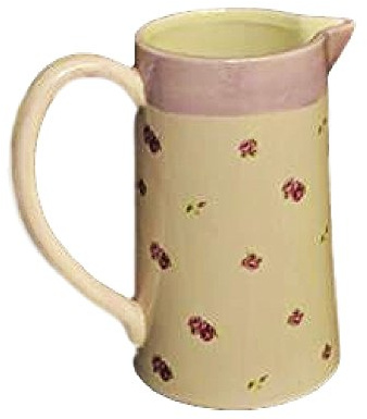 Zelda Bomboniere CARAFFA Romantica Fiori Ceramica