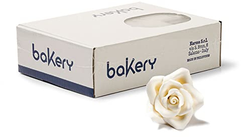 Decora 0500008 Confezione Maxi da 30 Rose Medie Bianca