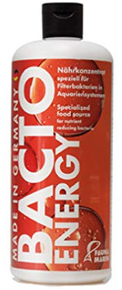 FAUNA MARIN Bacto Energy 250ml, (Ultra Bak) Nährstoffkonzentrat speziell für Filterbakterien im Aquarium