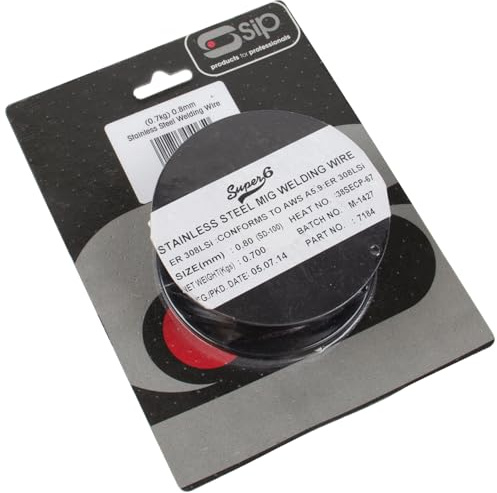 SIP 0.7kg 0.8mm Stainless Steel Welding Wire for MIG Welder Machine