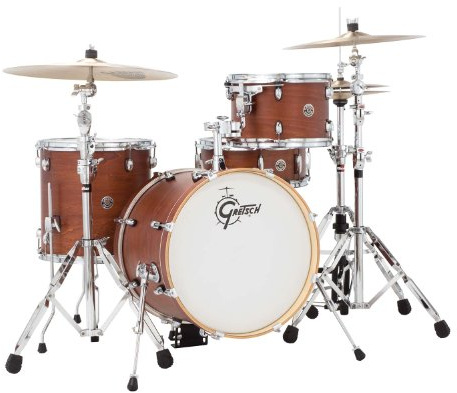 Gretsch Schlagzeug-Set, CT1J484SWG, 2014, Catalina Club, Jazz, 4-teiliges Trommel-Set, Satin-Wallnussglasur
