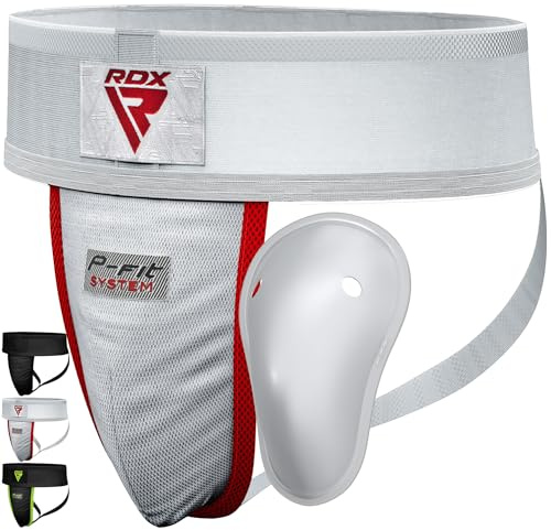 RDX Boxen Tiefschutz anatomisch Jock Slip Gehäuseschalen Schutz Sport MMA Kampf L