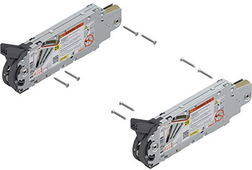 BLUM 9007752 AVENTOS HF Kraftspeicher-Set, LF 5350-10150, Fact.LF5.350-LF10.150-Réf.20F2500.05, Silber
