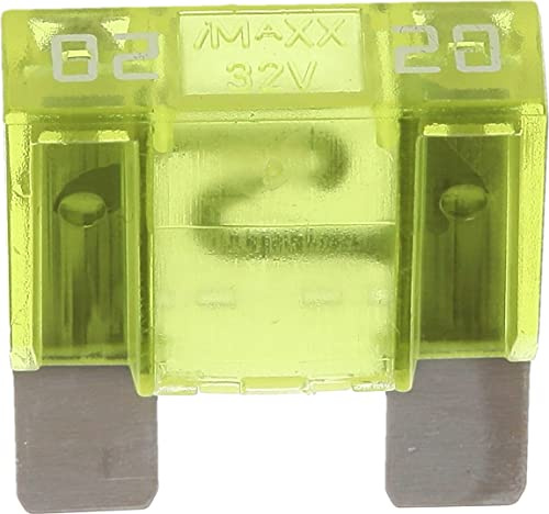 Restagraf Fusibile piatto Maxi, 32 V/20 A, giallo
