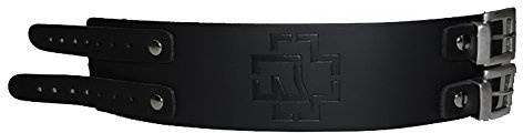 Rammstein Lederarmband Tier schwarz, Offizielles Band Merchandise