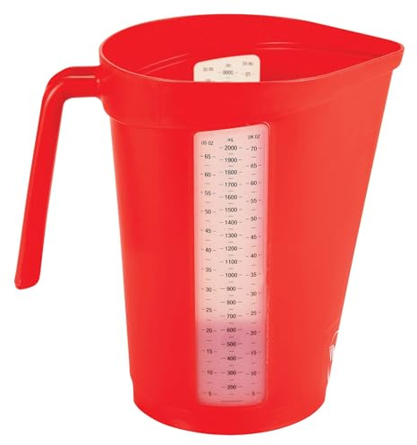 Vikan Verre doseur 2 l Rouge