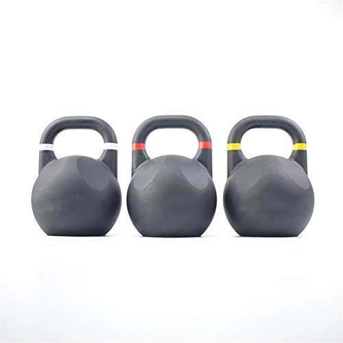 Kettlebells AGYH Schwarz Fitness, Muskeltraining Krafttraining, 7 Arten Von Gewicht 8kg / 10 Kg / 12 Kg / 16 Kg / 18 Kg / 20 Kg / 24 Kg (Size : 16kg/35.2lb)