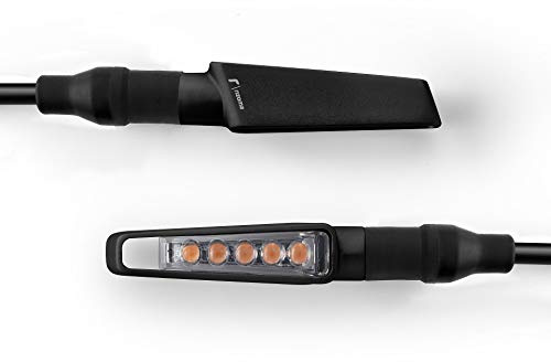 Fr130 - indicatore sequenziale in alluminio vision (1u) COLORE NERO