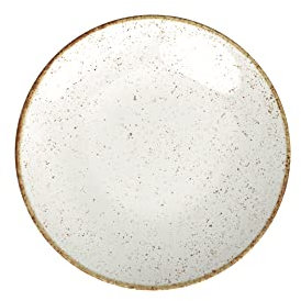 Tramontina - Platos de postre redondos decorados porcelana 21 cm Rustico.