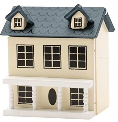 Miniaturhaus Modell Winziges Holzhaus Dekoratives Modell Haus Entzückendes Mini-Haus