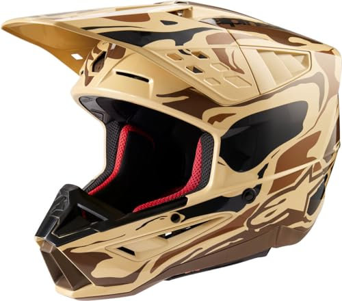 Alpinestars Motocross-Helm S-M5 Braun Gr. M