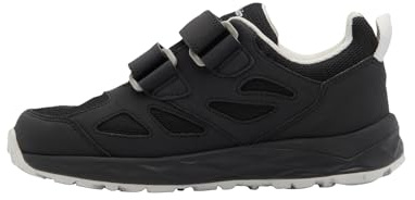 Jack Wolfskin Unisex Kinder Woodland 2 Texapore Low Vc Walking-Schuh, Phantom, 33 EU