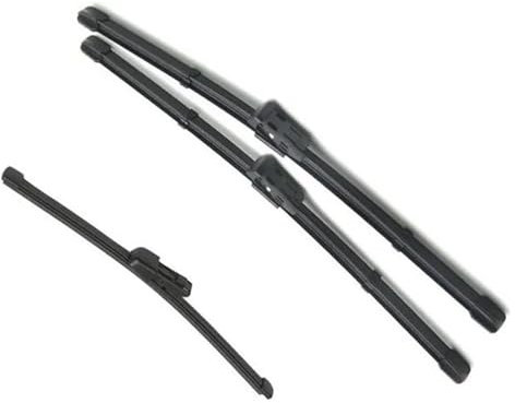 Automotive Wischerblatt Für VW Für UP 2011-2017 Auto Wischer Klingen Vorne Hinten Fenster Wischer 24 16 10 scheibenwischer Klingen(Farbe:Left hand drive)