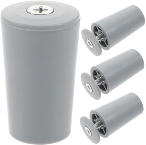 Levemolo Topes para Persianas Enrollables Kit De Reparación 4 Piezas Gris Resistente Al Desgaste Cierre De Seguridad para Ventanas Accesorios De Persianas Compactos y Prácticos