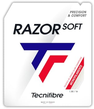 Tecnifibre Razor Soft 200M Carbon Tennis Saitenrolle Monofil Grau