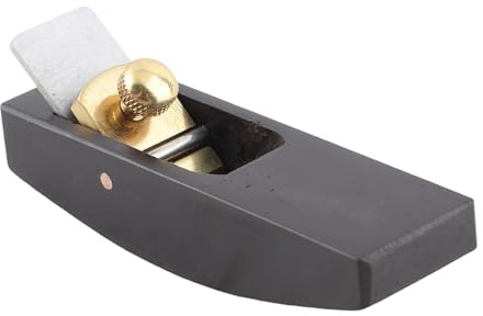 Pialla di legno, blocco a mano in pelle Skiver Skiver Skiving Plane in pelle di taglio per artigianato strumento mini mano pialla per la lavorazione del legno (nero)
