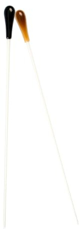 TOYANDONA 2 pièces Baguette Chef Orchestre Résine Bâton de Conduite Léger et Confortable pour Performance Musicale Cadeau pour Chef Orchestre et Étudiants