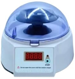 Centrifugeuse de paillasse, LXJ Mini Centrifugeuse De Laboratoire Portable À Basse Vitesse 4000-8000 Tr/min Adaptée Aux Tubes Sang PRP