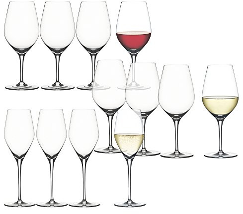 Spiegelau & Nachtmann, 12-teiliges Gläser-Set, Kristallglas, Authentis, 4400192