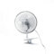 Status 6 Inch Clip On Fan, Portable Mini Desk Cooling Fan for Home Office Bedside Gym Kitchen, 2 Speed Settings, Adjustable Tilt Head, White, (S6CLIPFAN1PKB)